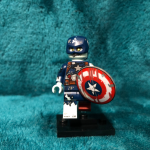 Marvel Studios Zombie Captain America Lego mystery mini figure